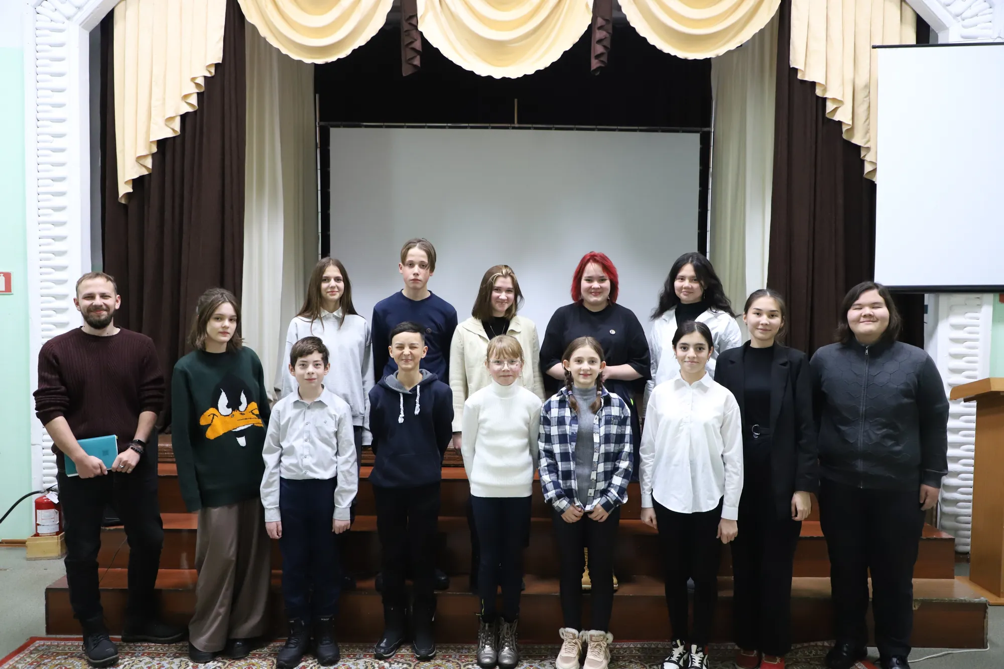 Встреча с активом городского движения детей и молодежи.