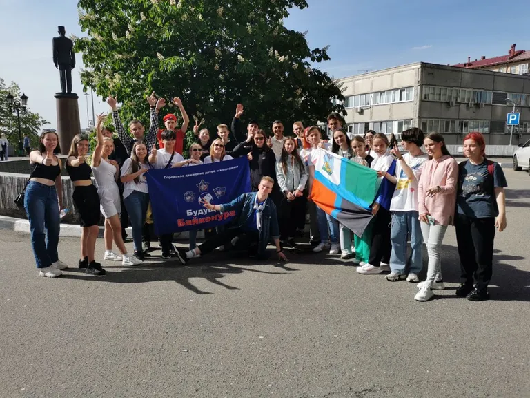 Члены городского движения детей и молодежи «Будущее Байконура» участвуют в «Фестивале больших перемен», проходящем в Москве!