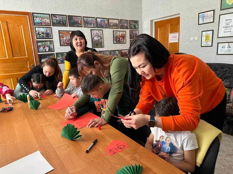 👍28 февраля в Центре поддержки молодежных инициатив «Будущее Байконура» состоялось классное мероприятие для детей с ограниченными возможностями здоровья.