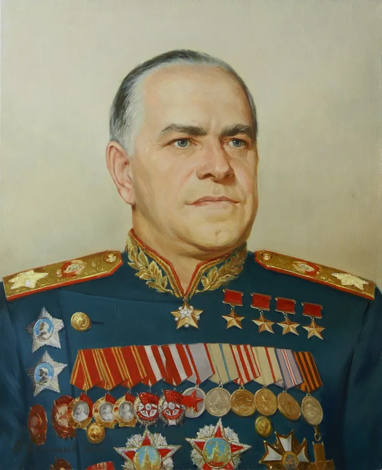 Герои Великой Отечественной войны! Георгий Константинович Жуков.