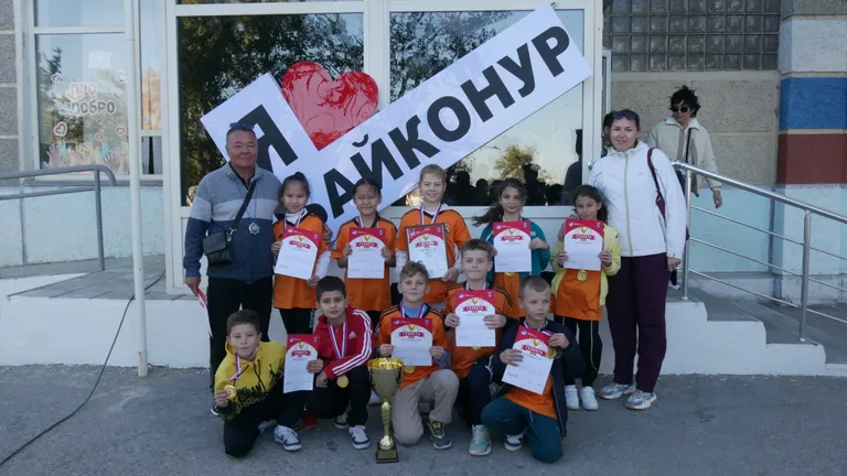 «Чемпионы нашего двора» среди начальных классов школ города Байконур!