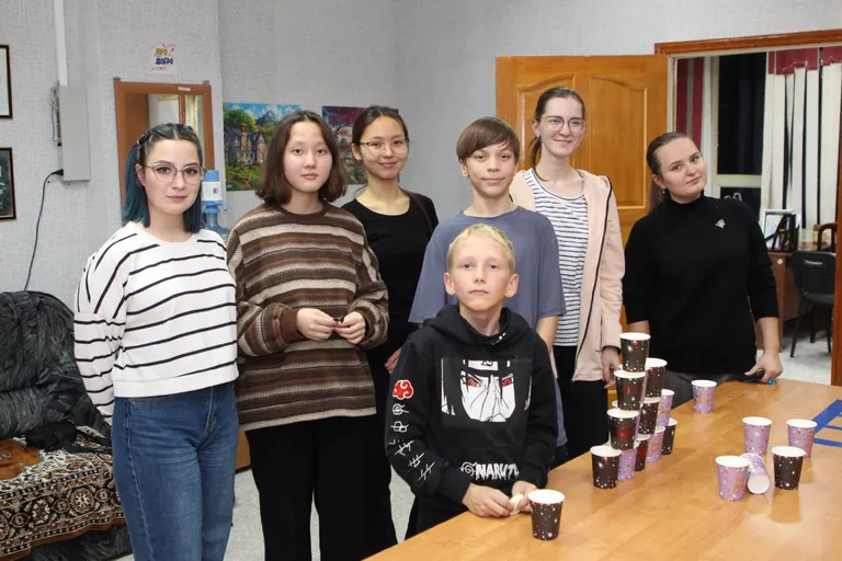  Тимбилдинг для активистов — волонтеров клуба «ПРОДобро» в молодежном центре «Будущее Байконура»! 