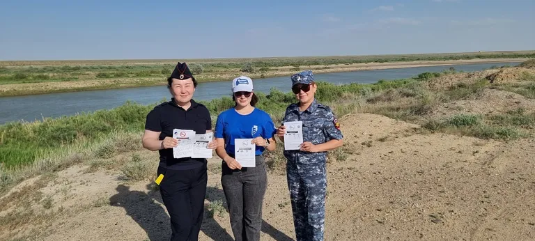 Патруль безопасности: «Будущее Байконура» и инспекторы ПДН — за безопасное лето у Сырдарьи