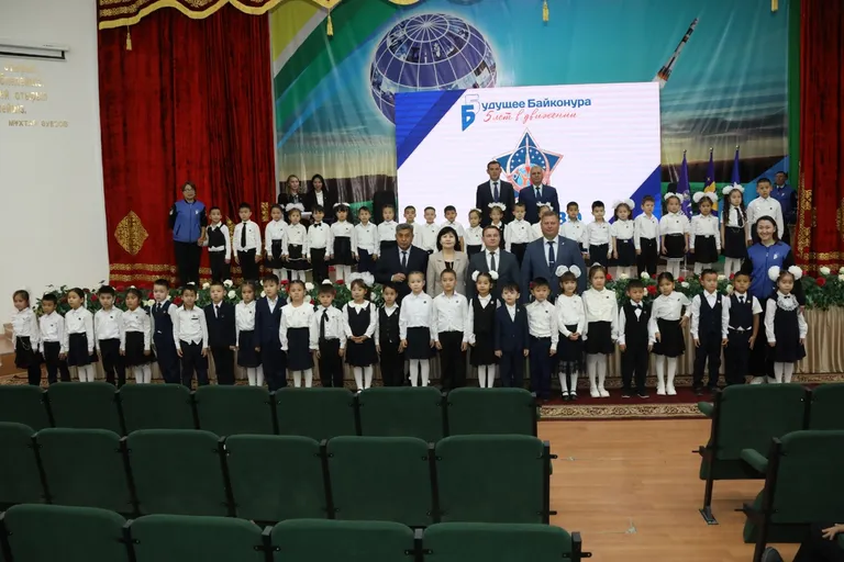 🇰🇿 Посвящение в ряды движения «Будущее Байконура» в школе-лицее №277