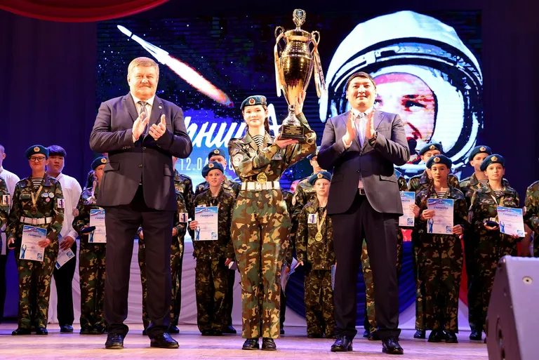 Награждены победители и призеры военно-спортивной игры «Зарница»