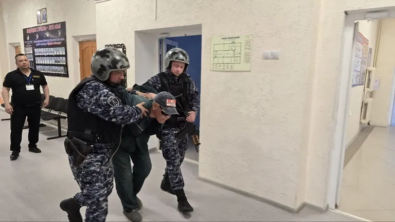 🛡 Безопасность превыше всего: «Будущее Байконура» и Росгвардия провели совместные учения!